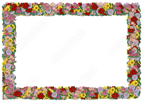 floral frame. from the floral frames series