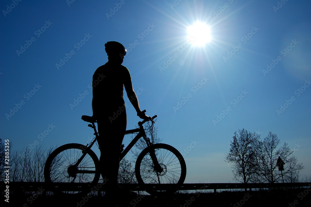 Obraz premium biking