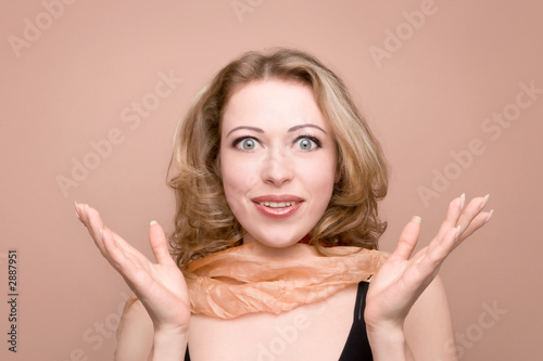 surprised woman