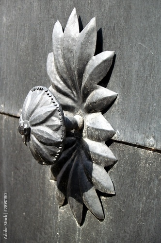 antique door handle