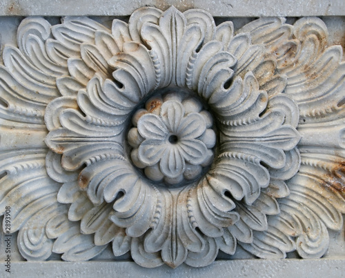 detail on a building