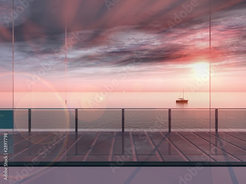 purple sunset