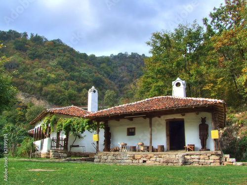 old ethno house