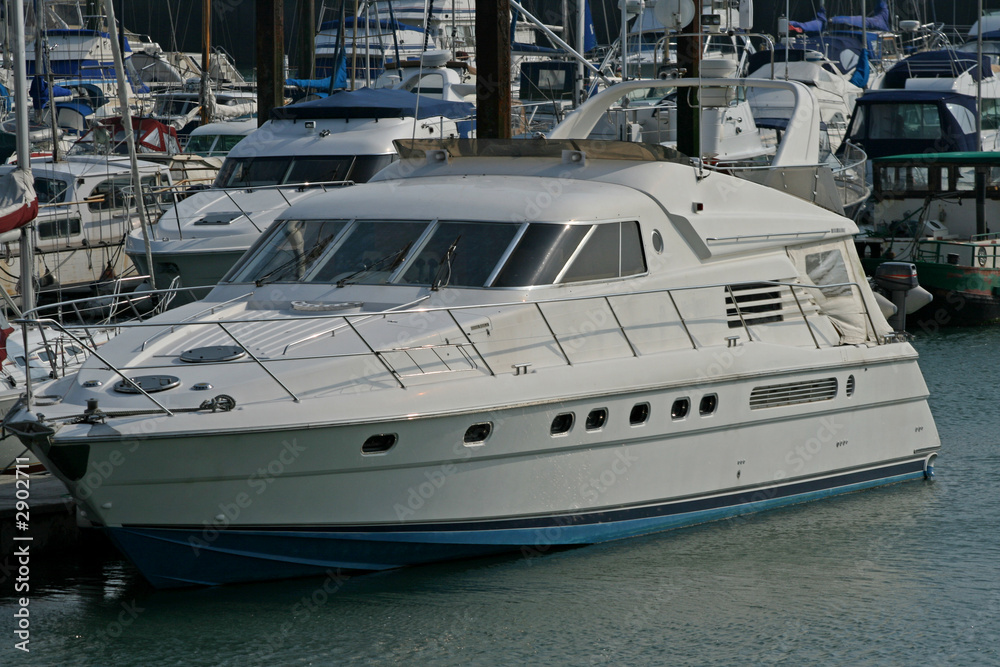 front side of power boat