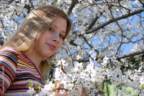 portrait of pretty girl