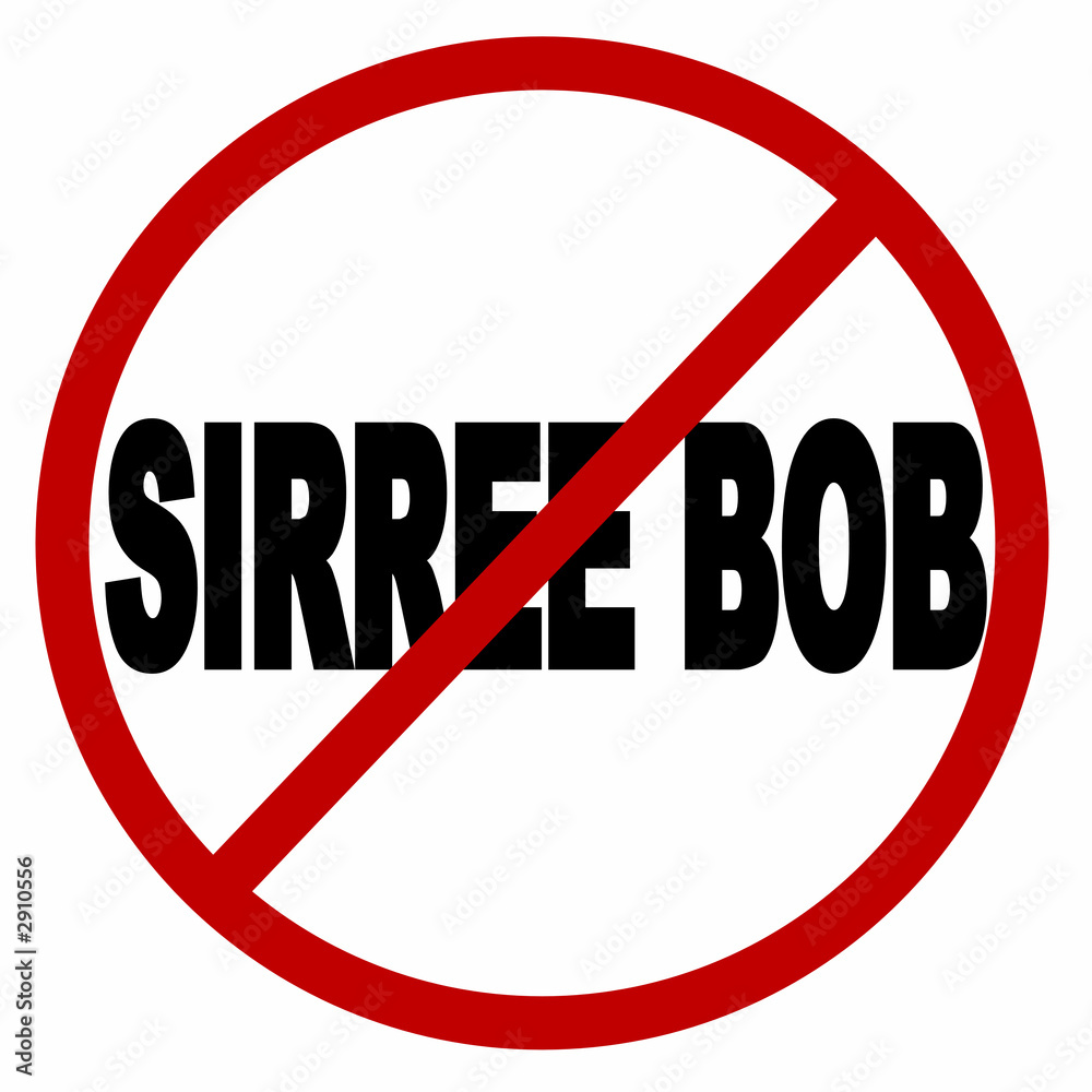 no sirree bob icon no sirree bob icon