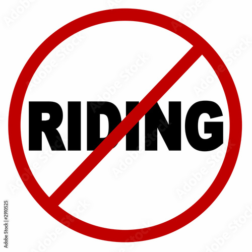 Free Download no riding icon - GFXLoad