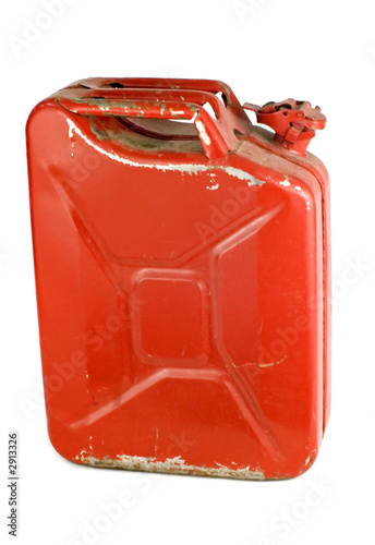 red gas can