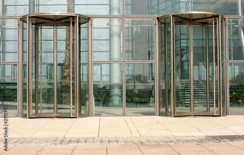 revolving glass doors