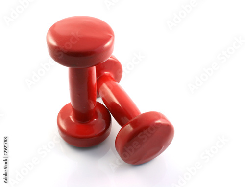 red dumbbells ii