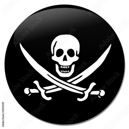 piraten pirate button