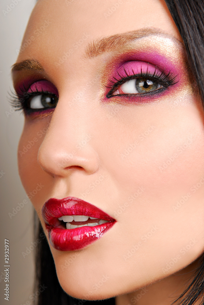 beautifu brunettel girl with expressive eyes. beautifu brunettel girl with expressive eyes.