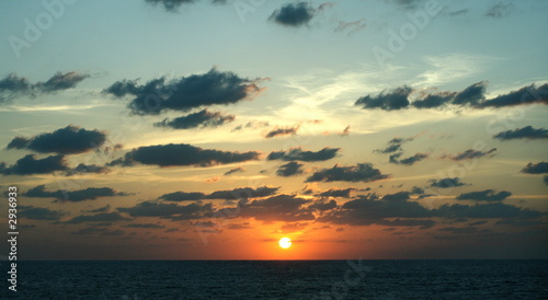 sunset on ocean2