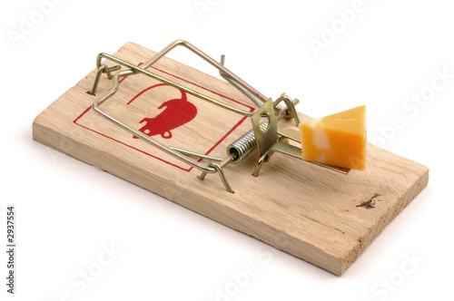 baited mousetrap