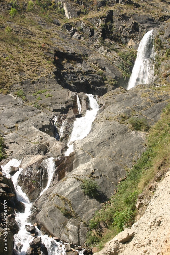 himalaya waterfall himalaya waterfall