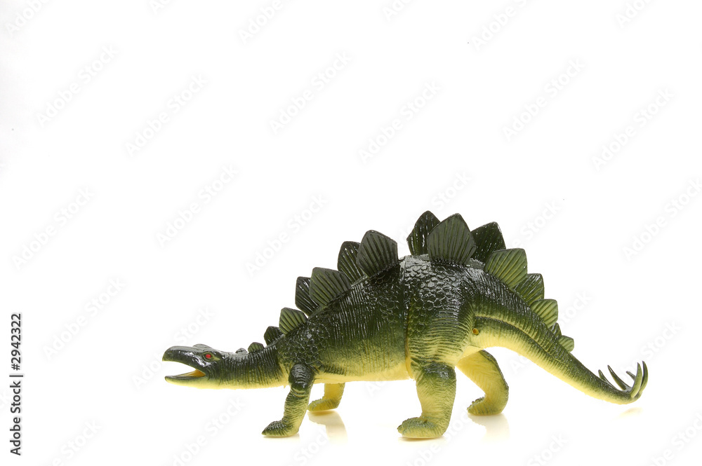 Obraz premium stegosaurous toy