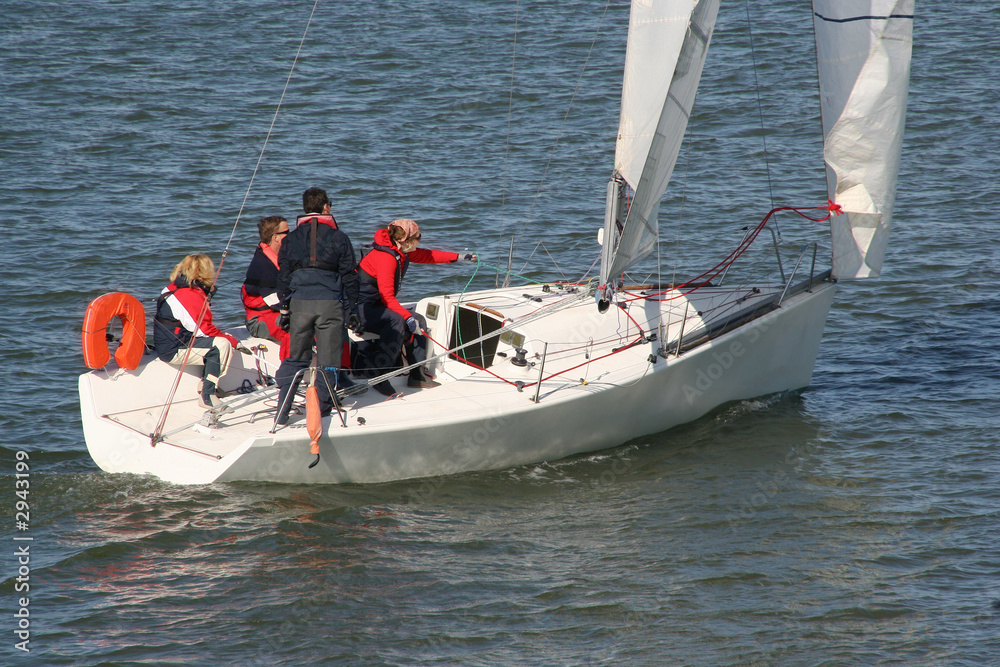 Obraz premium sailing lesson