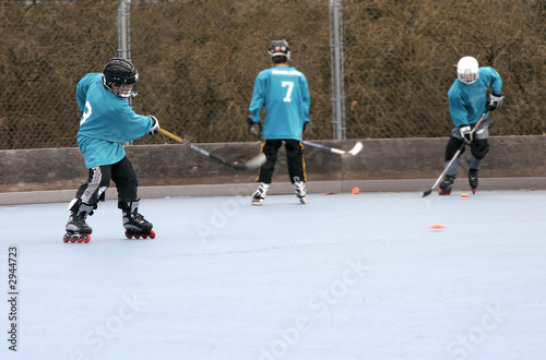 roller hockey - slap shot
