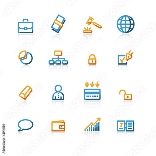 contour business icons