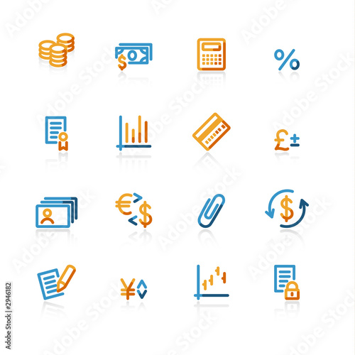 contour finance icons