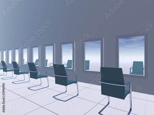 empty saloon