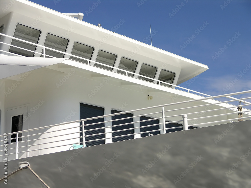 Fototapeta premium cruise ship bridge 1