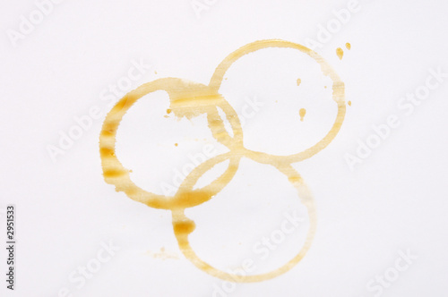 coffee stains