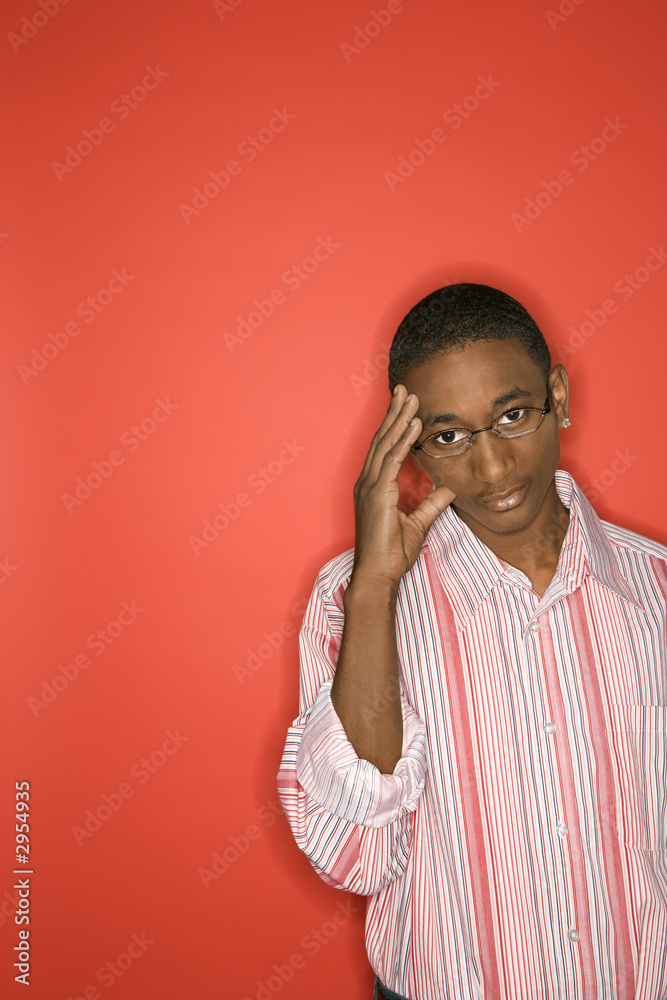 african-american teen boy portrait. african-american teen boy portrait.