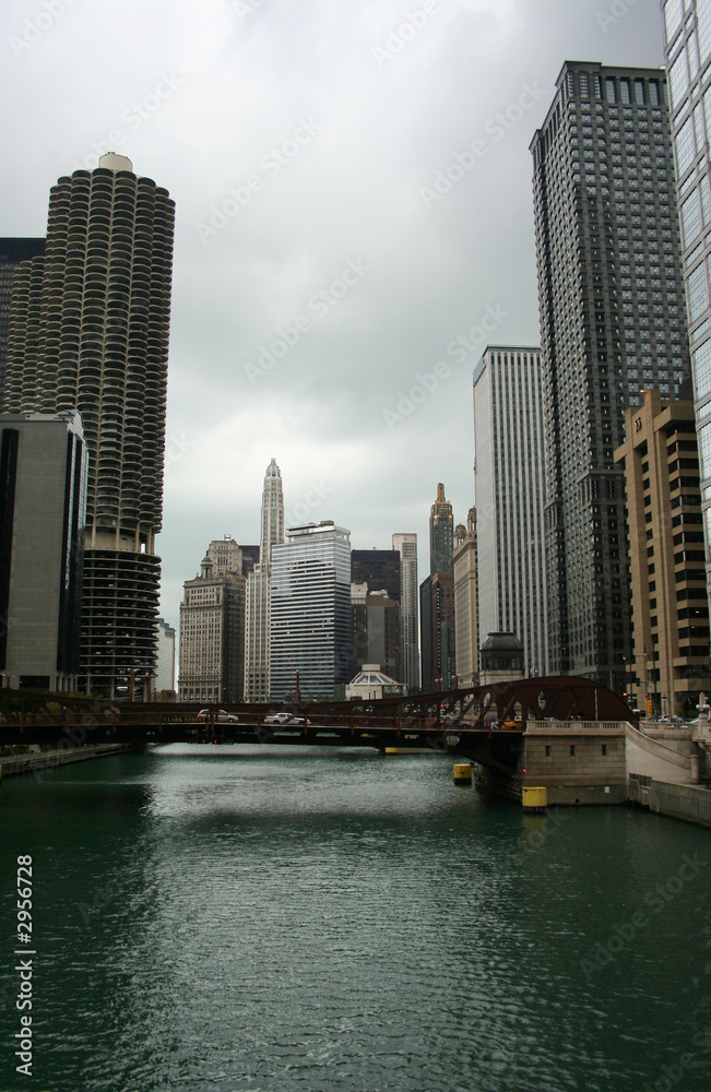 Obraz premium chicago skyline