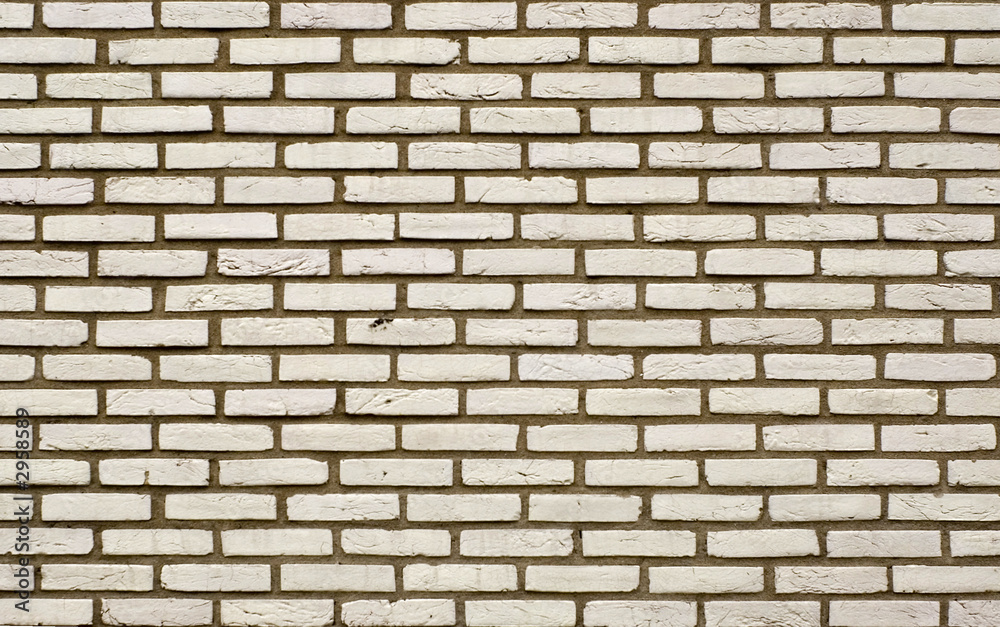 white brick wall white brick wall