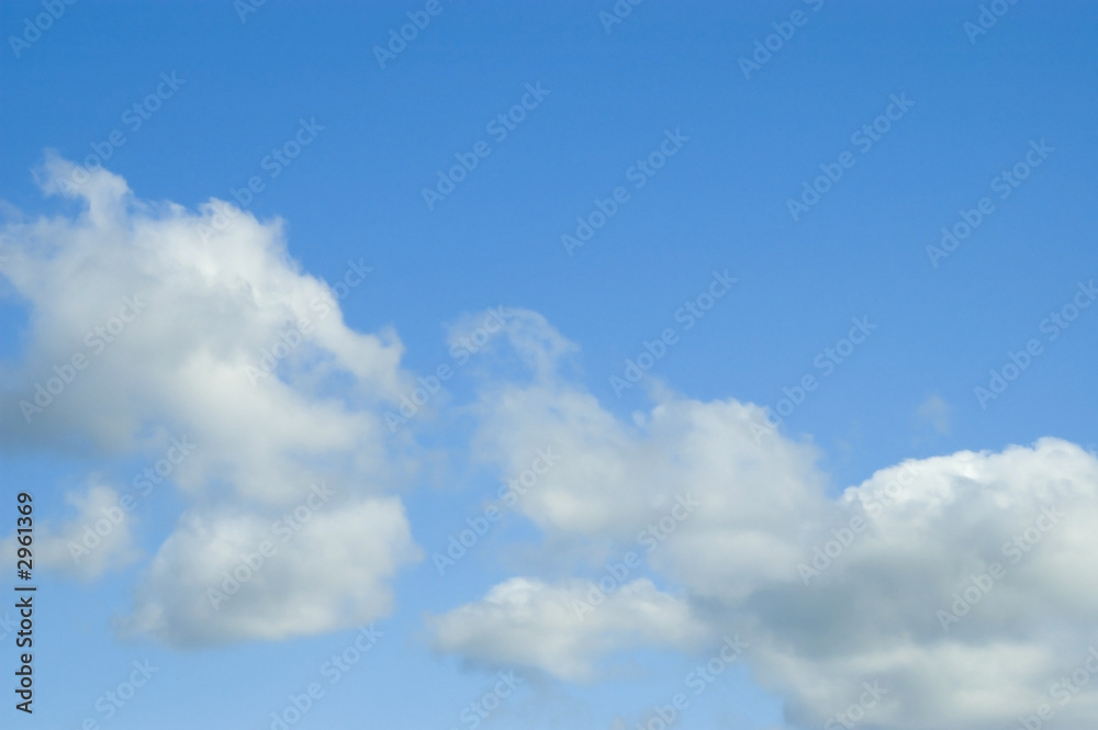 blue sky background with clouds