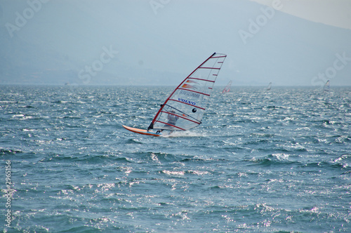 lake garda windsurfer