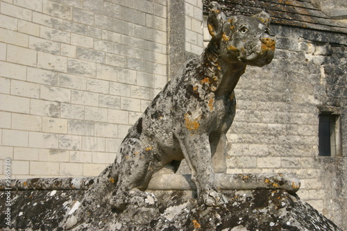 statue de chien