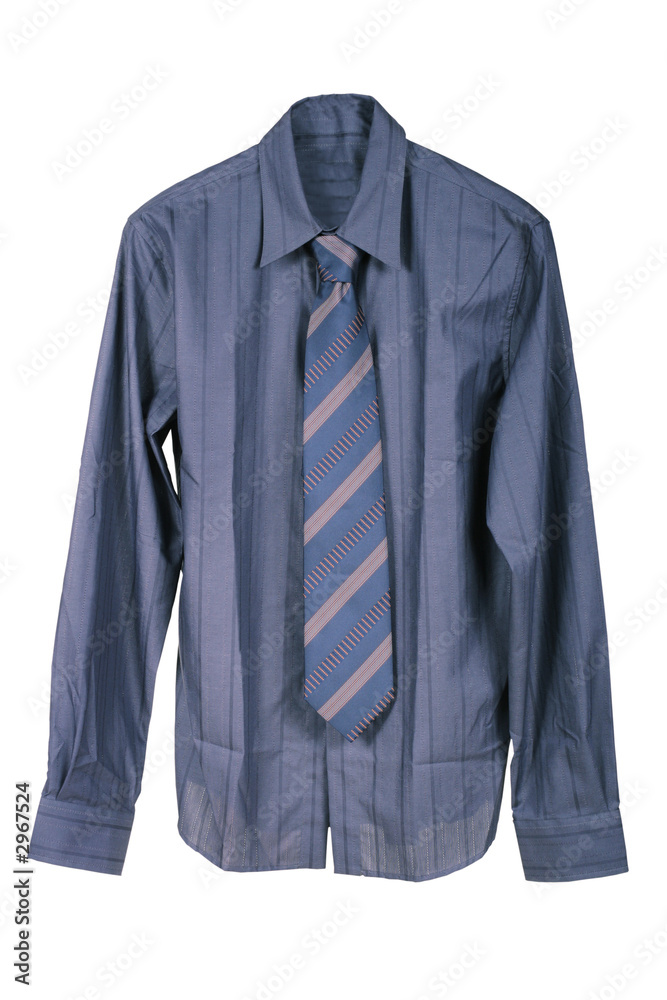 dark blue man's shirt