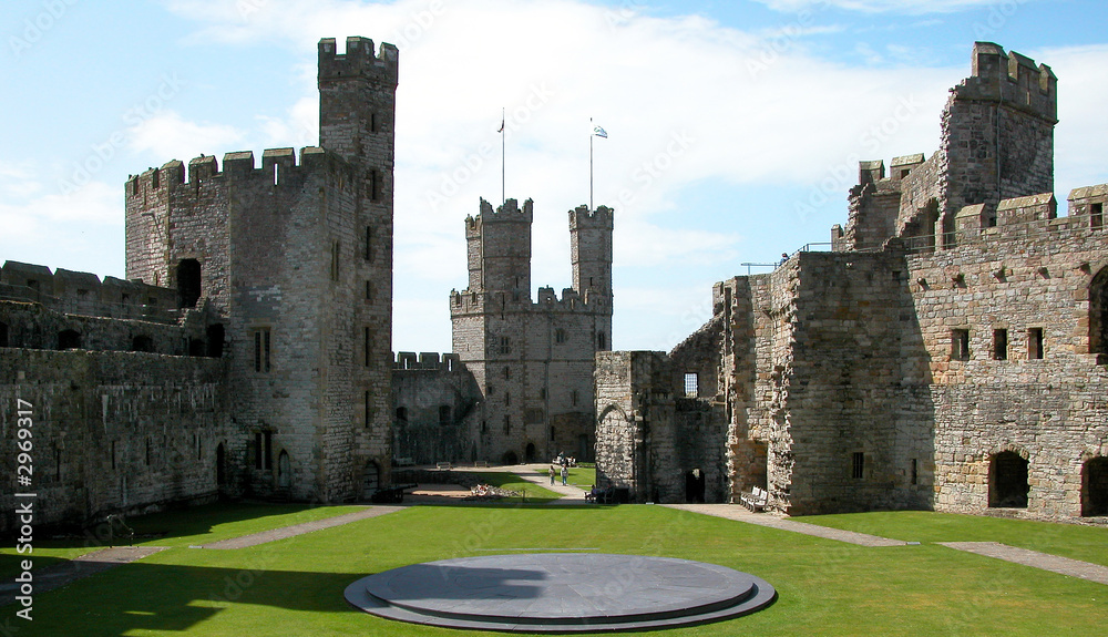 welsh castle - caernarfon