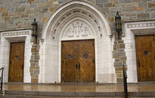 church entrance