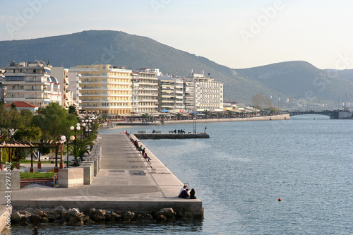 Obraz na płótnie chalkida, greece w salonie