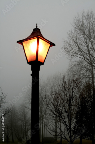 Photography lamp post
