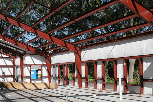 steel frame building