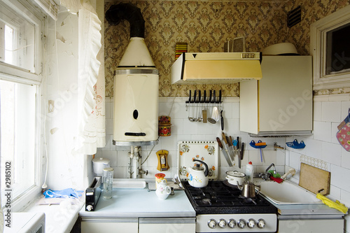 old small kitchen