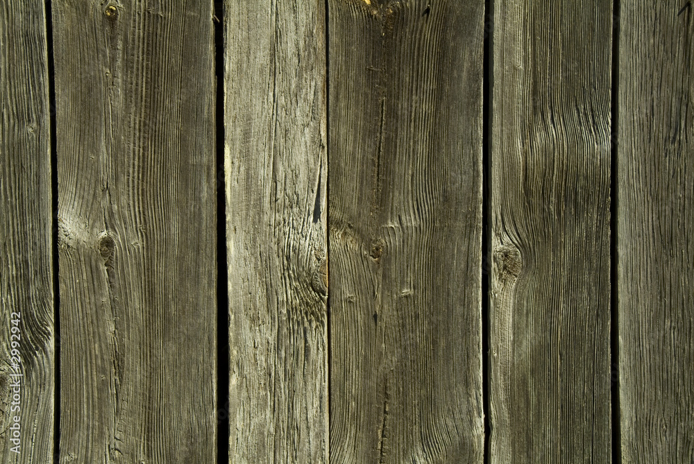 Fototapeta premium rotting wood on old barn near wears valley tennessee