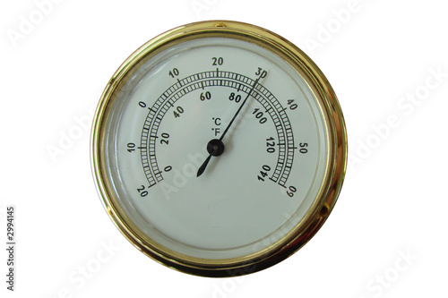 thermometre à 30 degres photo