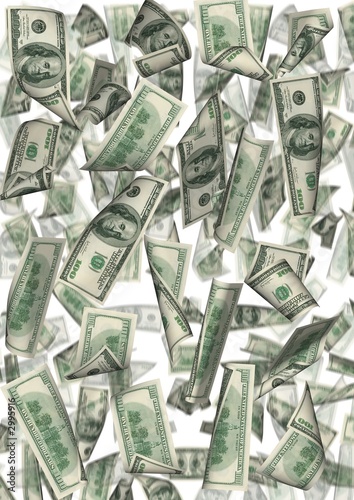 dollar rain isolated