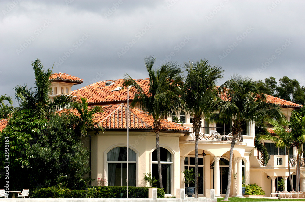 tropical mansion