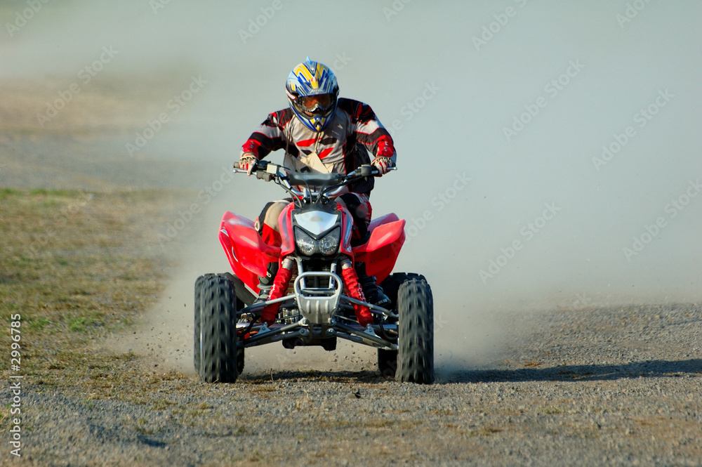 atvs - quads race