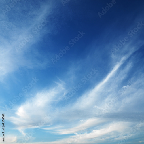 Fototapeta Naklejka Na Ścianę i Meble -  cirrus clouds in blue sky.