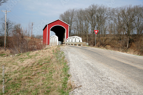   old covered bridge