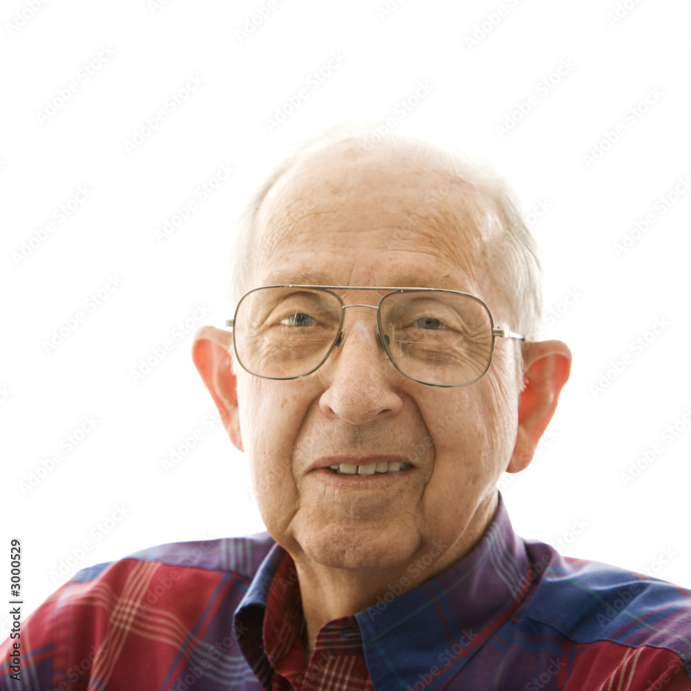 portrait of elderly man. portrait of elderly man.