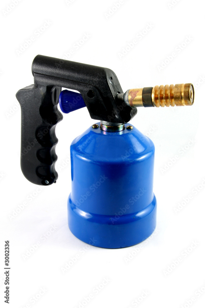 Foto blue blowtorch