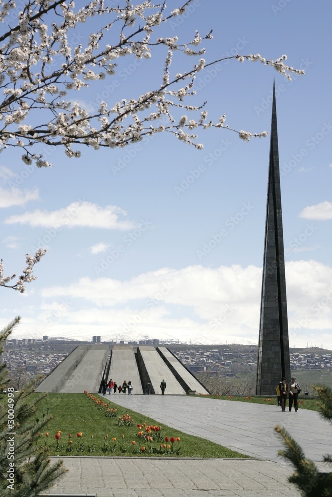 Foto armenian genocide memorial complex